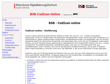 Tablet Screenshot of codicon.digitale-sammlungen.de